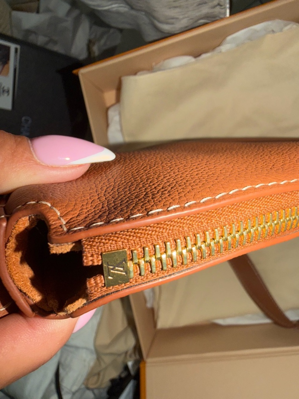 Louis Vuitton calfskin low key cookie MM bag - Picture 8 of 13